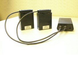 MIL/MCT-2590 top hat charger with BB-390, BB-2590 and BB-590 rechargeable batteries