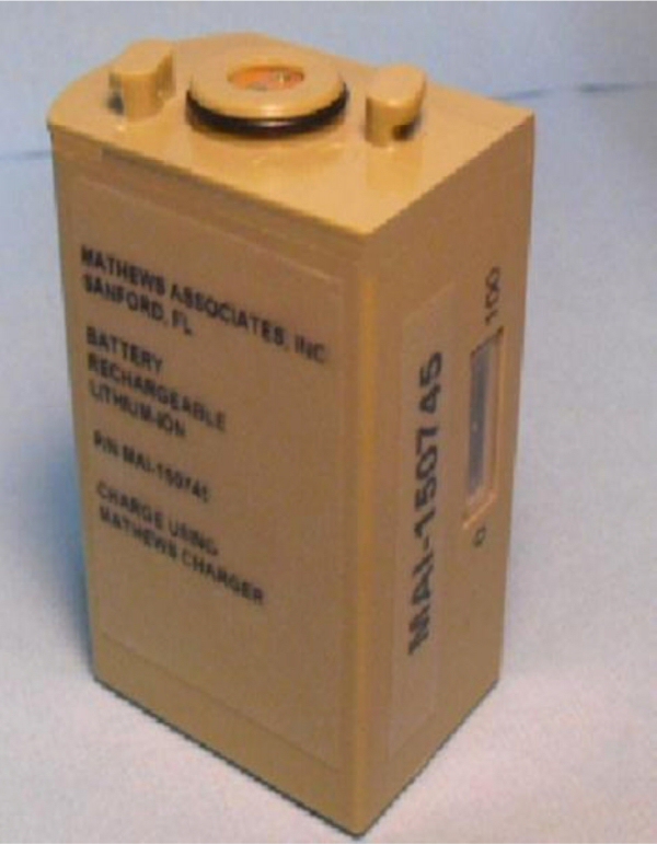 Printing on rechargeable MAI-150745 Hook 2 battery