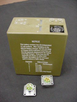 MIL/CH002 battery charger for 
